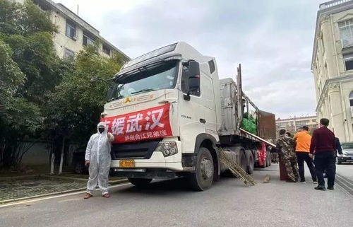 特写丨泸州30吨新鲜蔬菜直送武汉